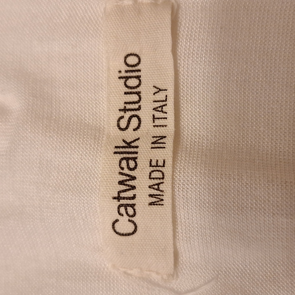 Ombre Silk overlay top Made in Italy M/L - Picture 4 of 6